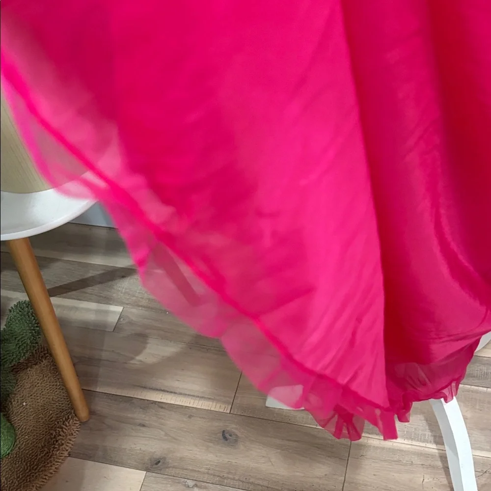 Vintage Vanity Fair Pink Nylon Lace Slipdress - Picture 4 of 8